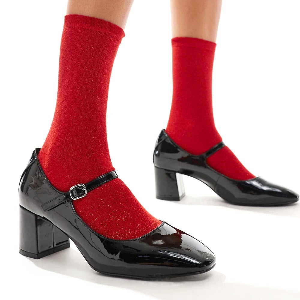 Pairs Random Colorful Colors Fashion Shiny Socks Korean Style Gold Silver Silk Socks Luxury Design High Quality Women's Socks